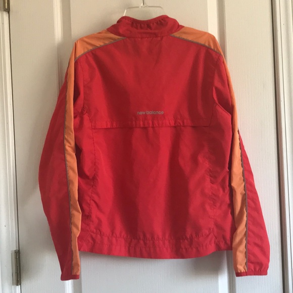 Red New Balance windbreaker - Picture 2 of 5